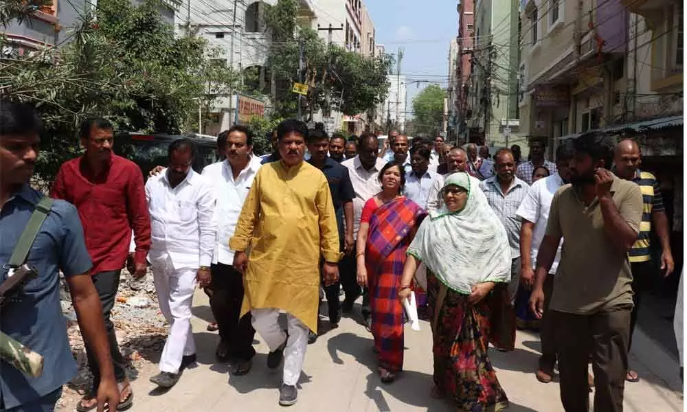 Hyderabad: MLA Madhavaram Krishna Rao acts promptly on residents plea in KPHB Colony