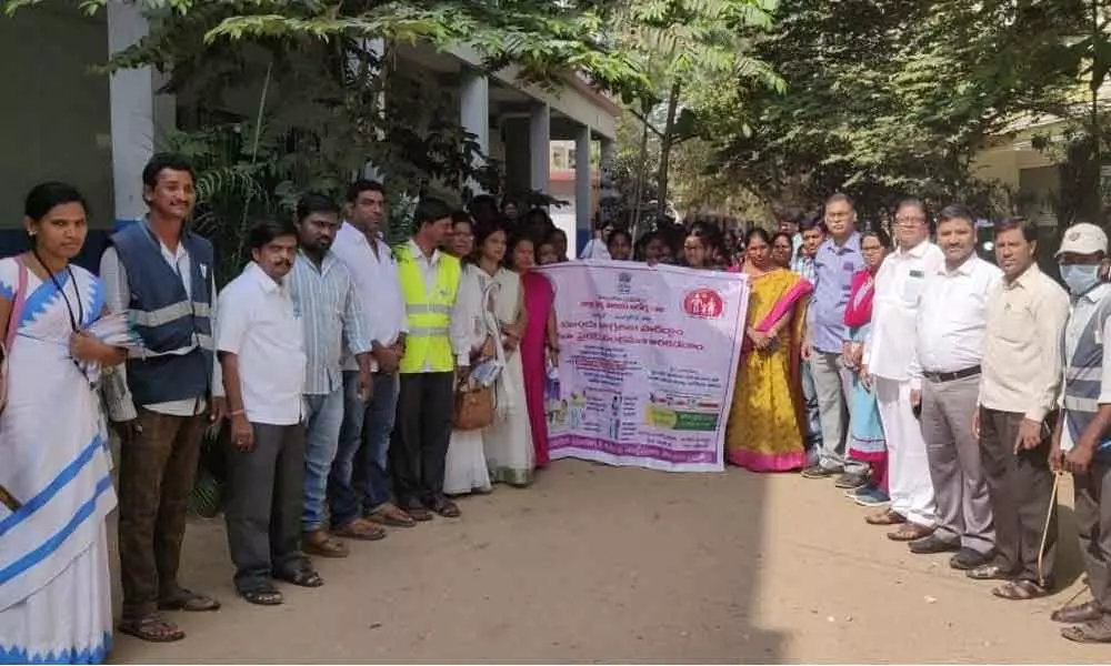 Hyderabad: Covid 19 awareness programme conducted at ZPHS
