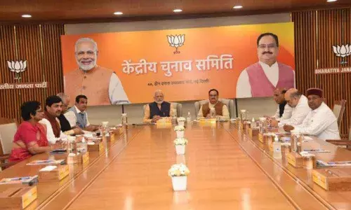 BJPs poll body meets to select Rajya Sabha candidates