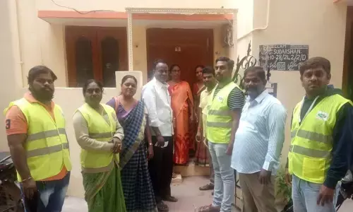 Hyderabad: sanitation Geo tags for houses in Cherlapally