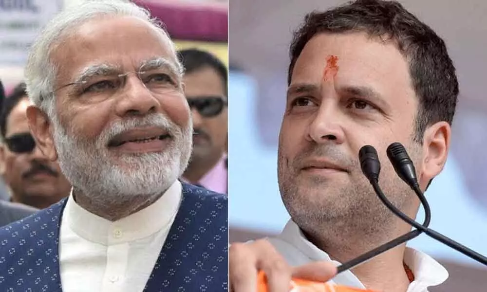 Rahul Gandhi Accuses PM Modi Of  Destabilising Kamal Nath Govt