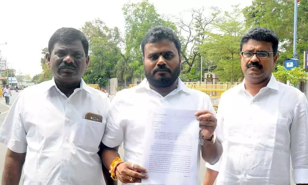 Vijayawada: Ramachandra Yadav urged to rein in YSRCP terror