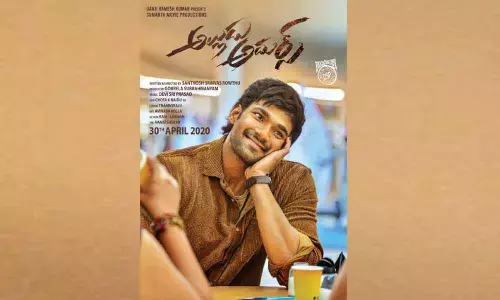 Bellamkonda Sai Srinivass Alludu Adhurs Gets Release Date