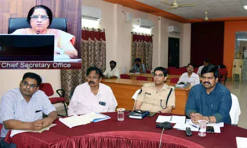 Eluru: Collector R Muthyala Raju has informed Chief Secretary Nilam Sawhney that Door-to-door survey to track foreign-returned