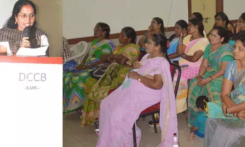 Eluru: NABARD felicitates SHGs in district