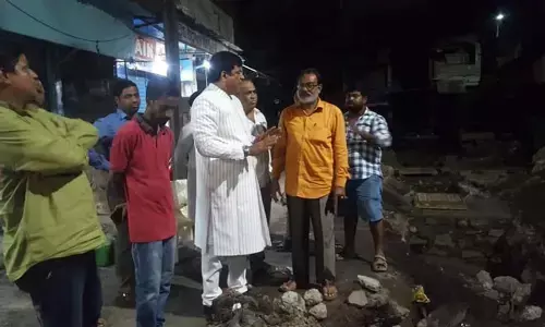 Hyderabad: Civic works slow pace hits businesses hard in Mirchowk