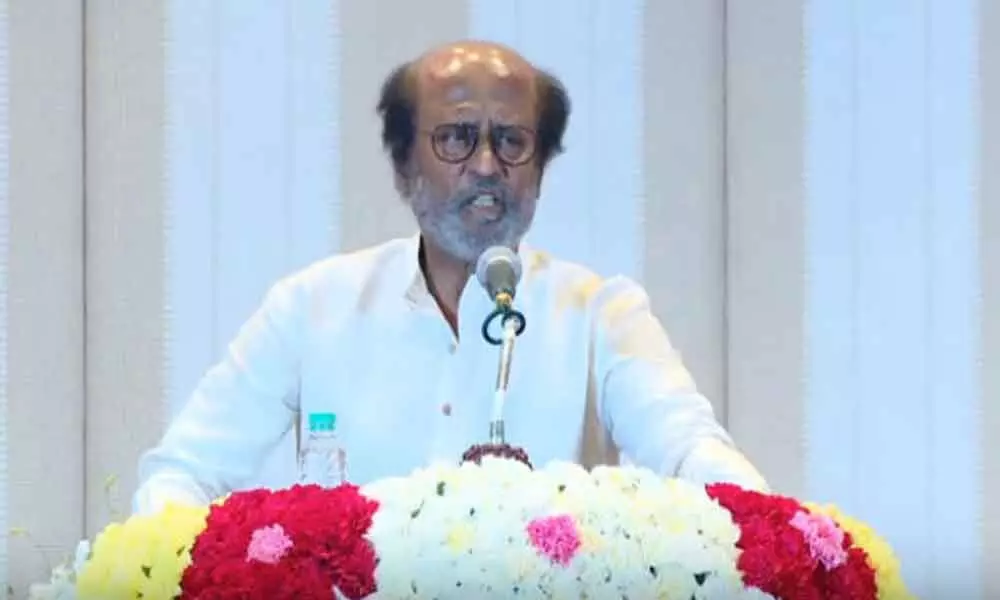 Rajinikanth Announces Political Roadmap