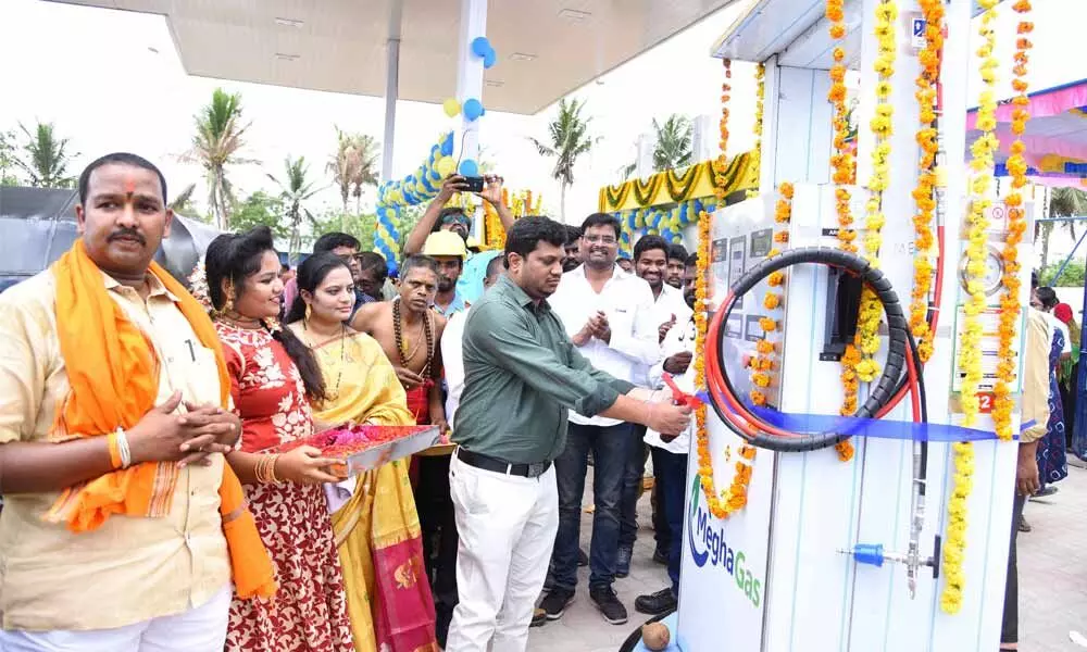 Megha Gas opens outlet in Andhra Pradesh