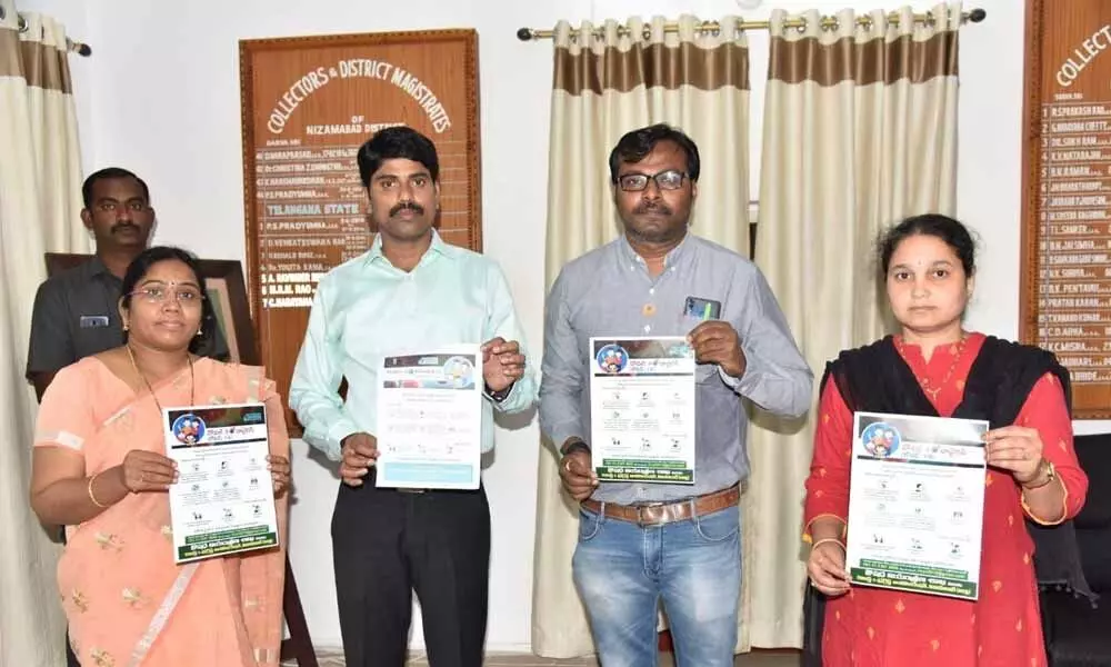 Nizamabad: Collector C Narayana Reddy has instructed Dont force students to wear masks