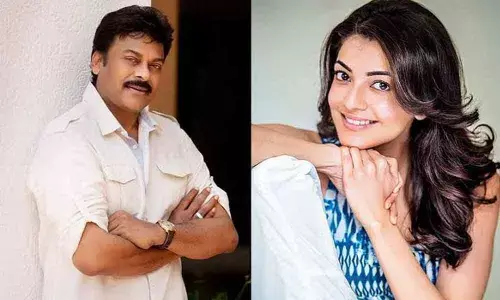 Kajal to romance Chiru again?