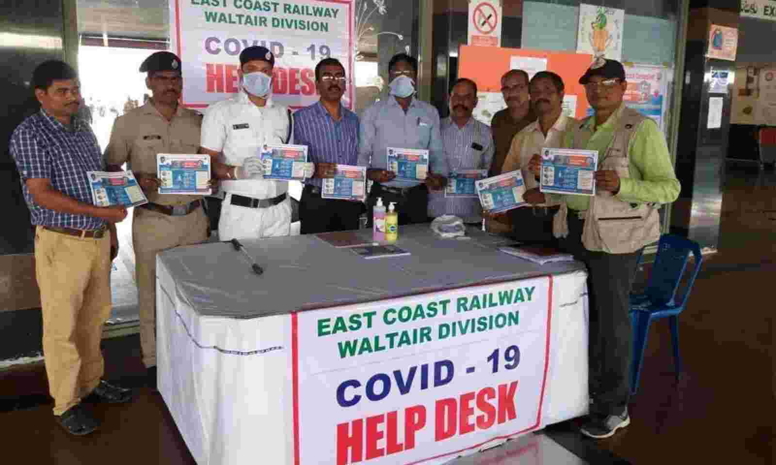 Visakhapatnam East Coast Railway Sets Up Help Desk For Coronavirus