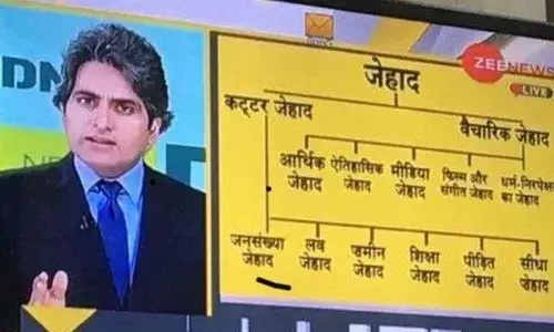 Hyderabad: Activists demand FIR against news anchor