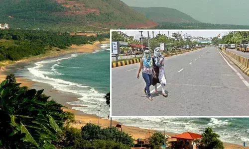 Summer temperature begins in Visakhapatnam