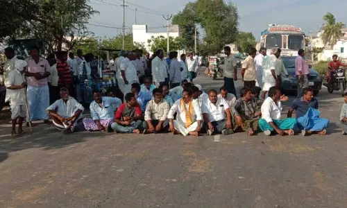TDP leader arrested for staging protest on road in Guntur