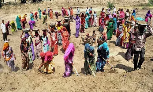 Anantapur: Collector Gandham Chandrudu assures 100 work days in a year to NREGS workers