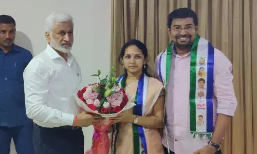 Vizianagaram: Ex-ZP chief Swathirani joins YSRCP