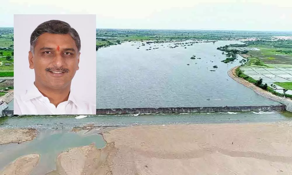 Harish Rao: 1,200 checks dams to come up in two years