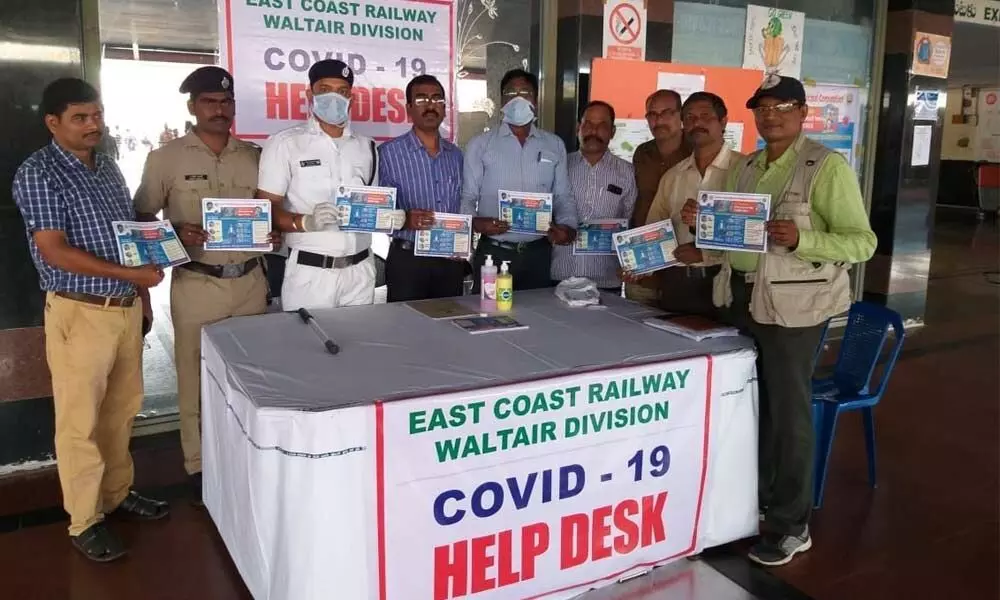 Visakhapatnam:  East Coast Railway sets up help desk for coronavirus