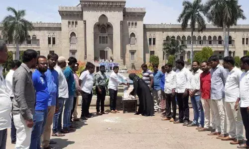 Hyderabad: Bahujan Students Federation rally on April 12