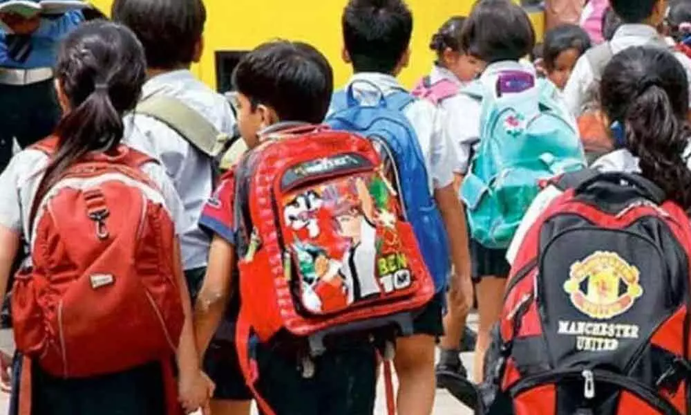 Guntur: A half working day in schools from today