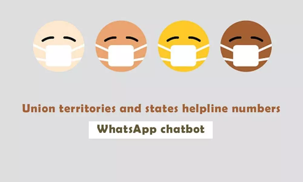 Coronavirus Helpline No: Union territories and states helpline numbers; WhatsApp chatbot