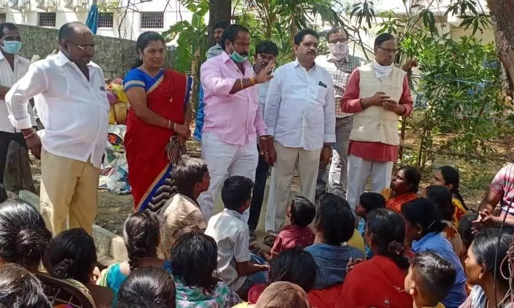 Hyderabad: Awareness drive conducted on Coronavirus at Kukatpally