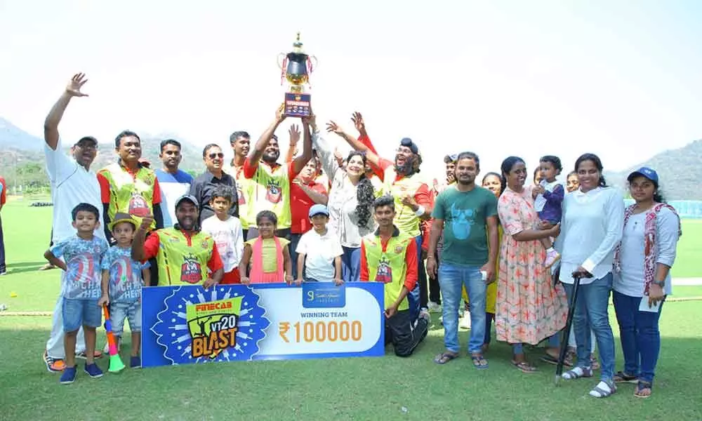 Vijayawada: Be Best! Blasters cricket team wins VT20 tourney