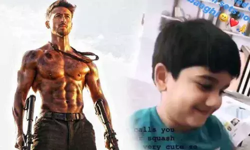 Tiger Shroff responds to Bunnys video