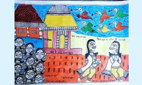 Madhubani art on masks to spread anti-coronavirus message