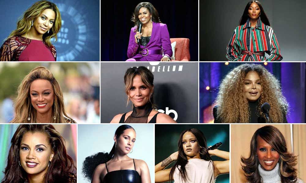 Beautiful black women top 35 Most