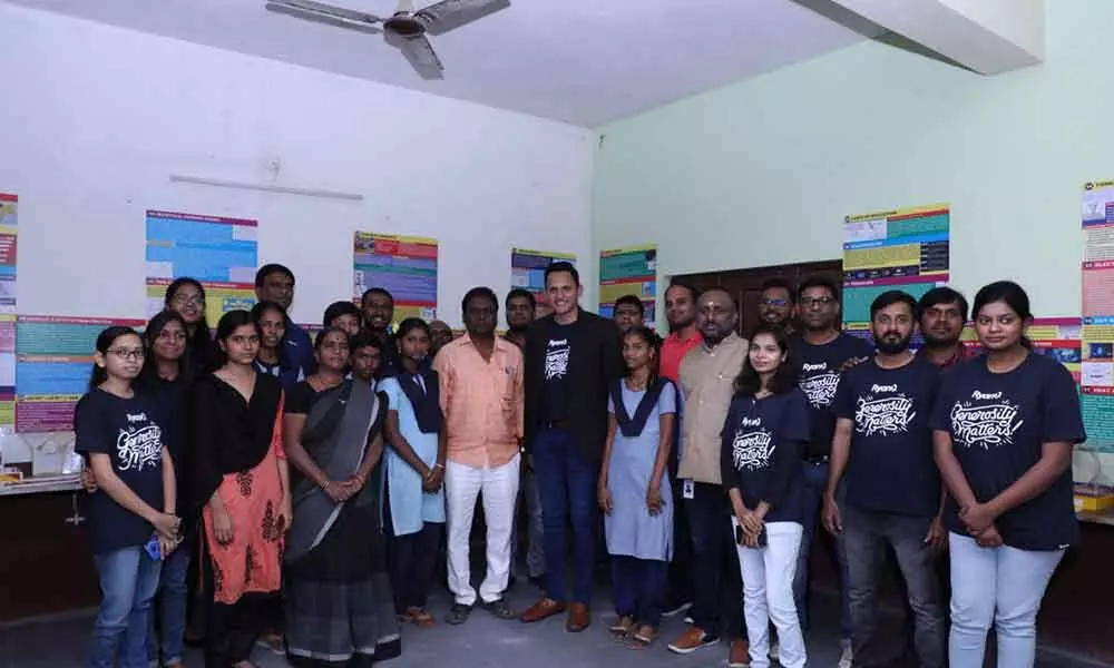 Hyderabad: Global tax services and software provider, has launched Mini science center at Kondapur Zilla Parishad High School