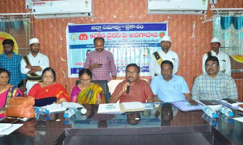 Collector Dr. Pola Bhaskara: People told to make Prakasam virus-free district