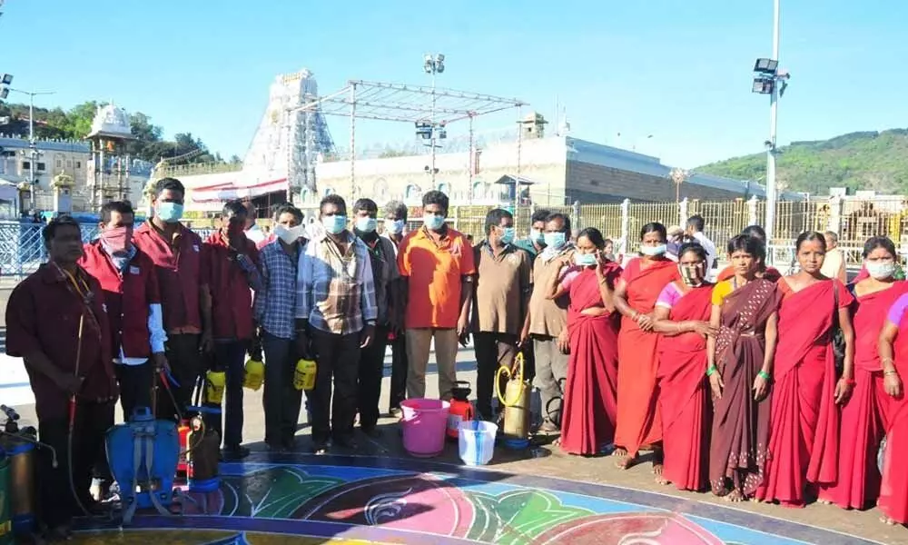 TTD puts in place elaborate measures on temple premises