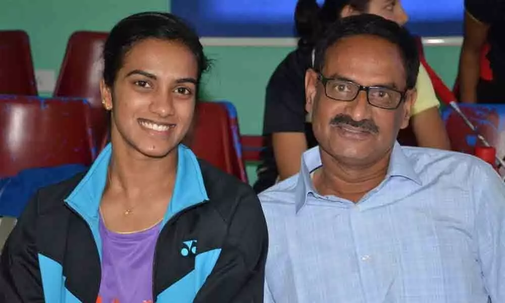 Allow Oly-bound shuttlers to train at academies: Sindhus father
