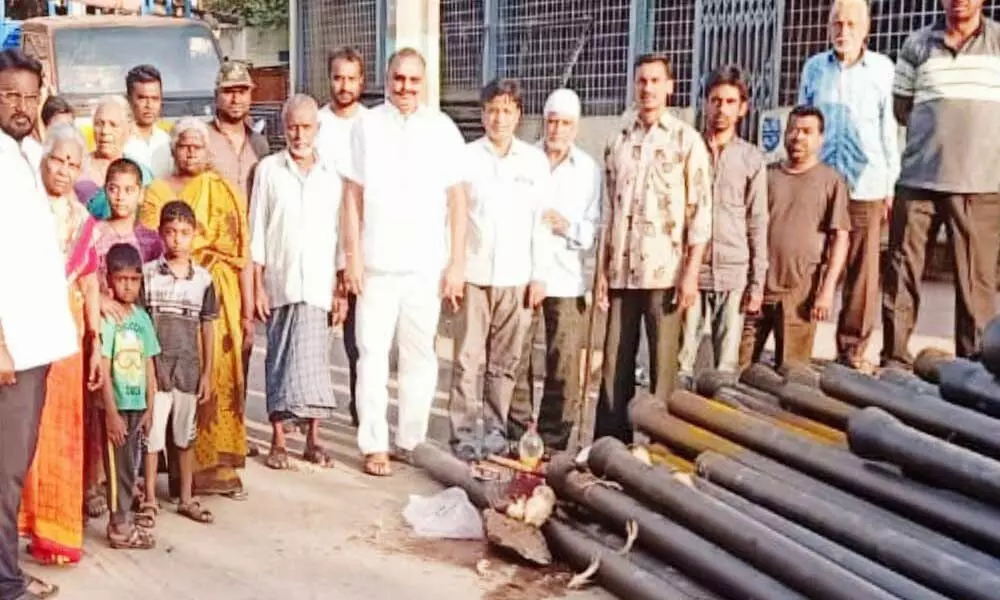 Secunderabad: Drinking Water Pipeline works take off