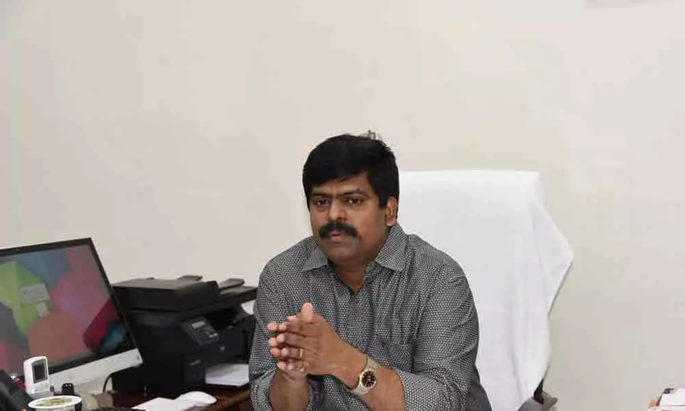 Eluru: Arrangements made to check the spread of corona, says Collector R Muthyala Raju