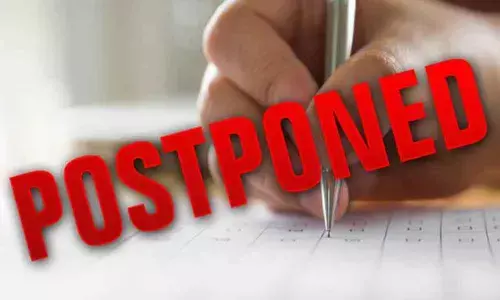 SSC exams from Monday put off in Telangana