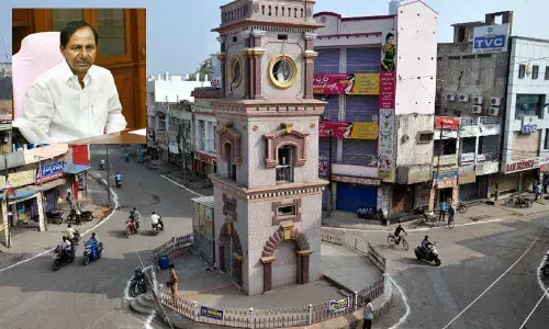 Corona scare in Karimnagar district: KCR to visit Karimnagar today