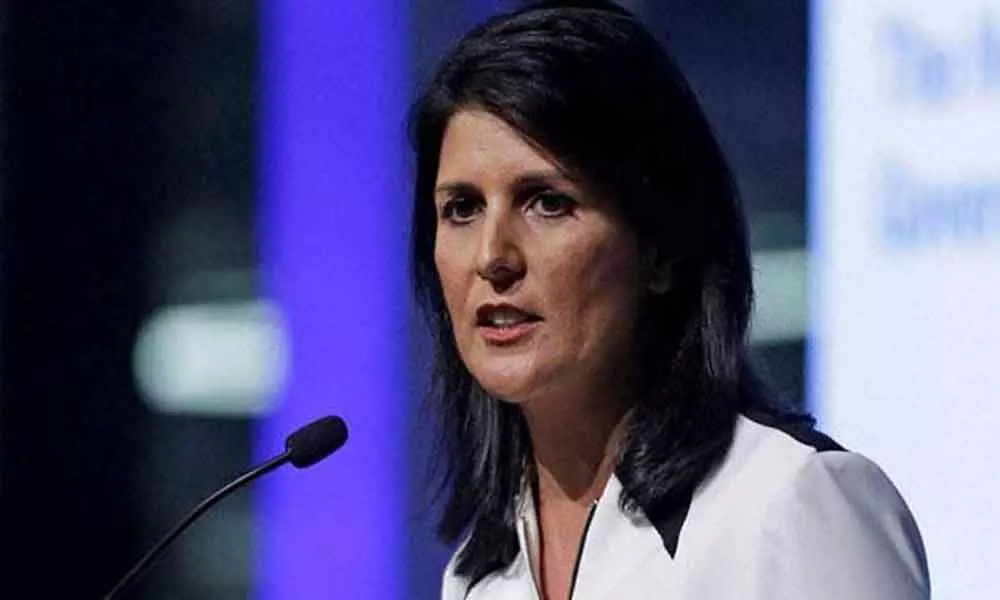 Nikki Haley resigns from Boeing board over companys bailout pursuit