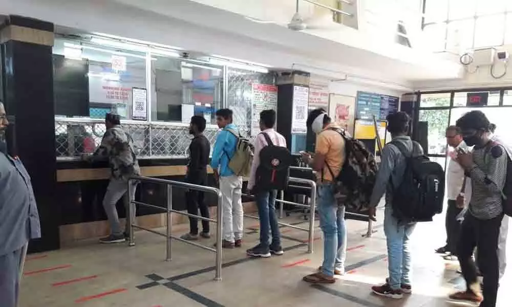 Secunderabad: Markings to ensure 1-m gap in queues