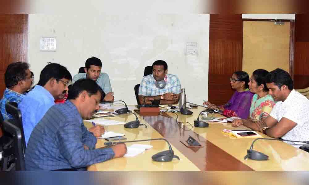 Rangareddy District Collector Amoy Kumar reviews preventive measures