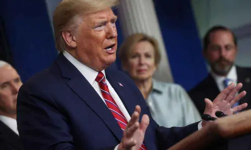 Trump respects China; says virus got out of control