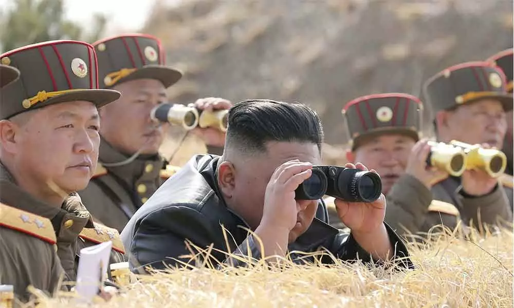 North Korea fires two missiles into sea