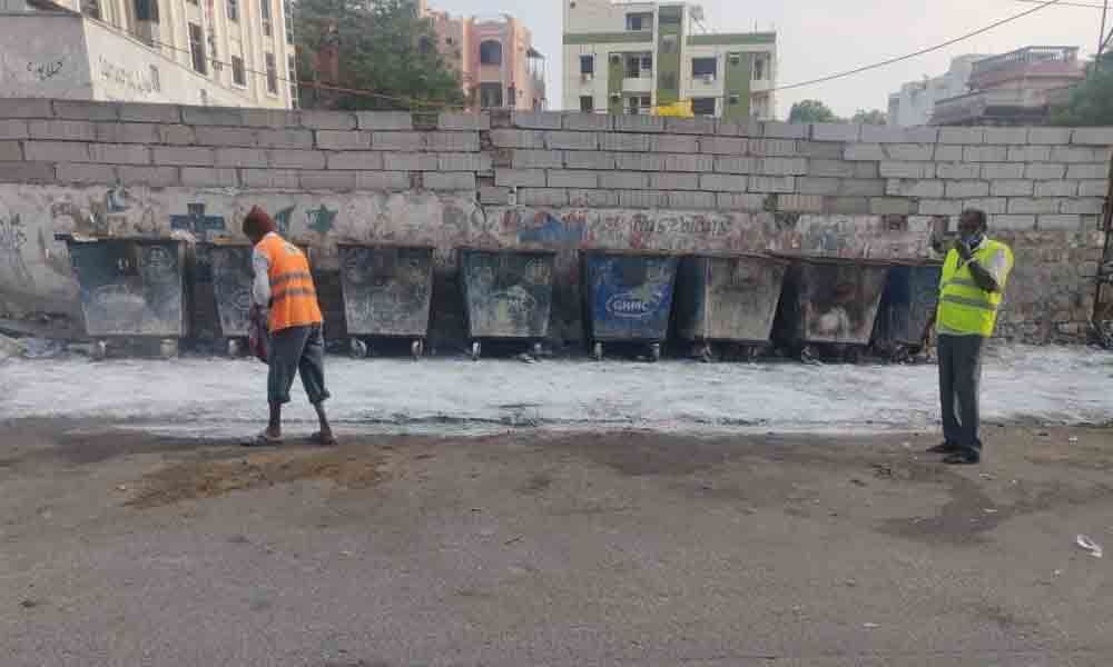 Hyderabad Indira Nagar gets clean bin points