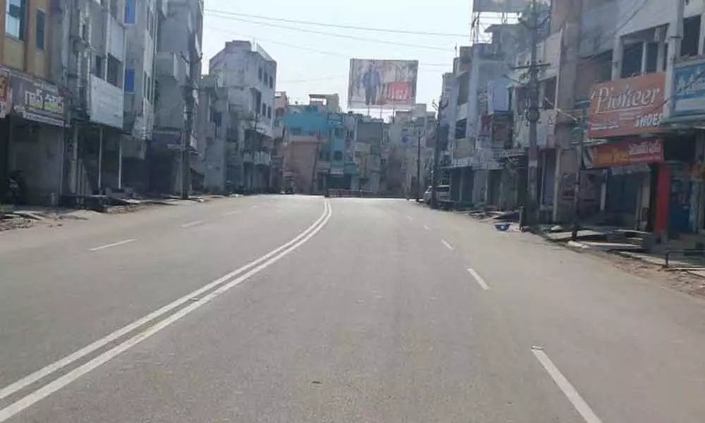 Andhrapradesh: Janata Curfew draws massive response in Srikakulam