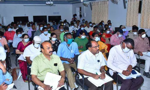 Ongole: Collector Dr Pola Bhaskara warns nonperforming officials of action