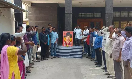 Tirupati: Rich tributes paid to Bhagath Singh, Sukhdev and Rajaguru