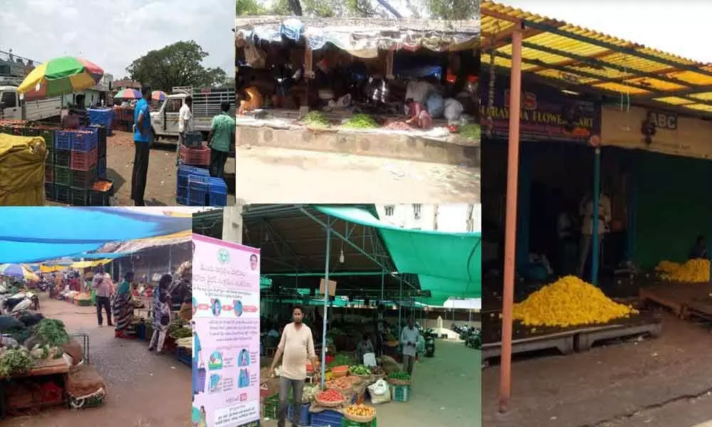 Hyderabad: Coronavirus panic lead to deserted market