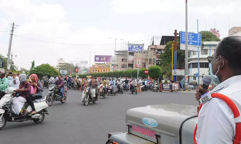 Andhra Pradesh: No impact of lockdown in Vijayawada