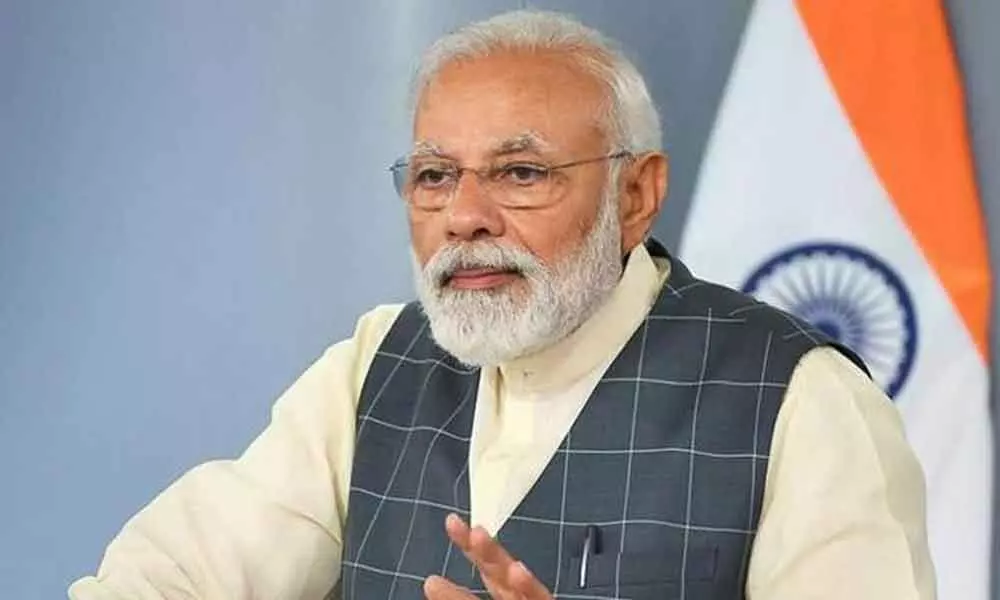 Promote stay at home campaign : PM Modis call to media